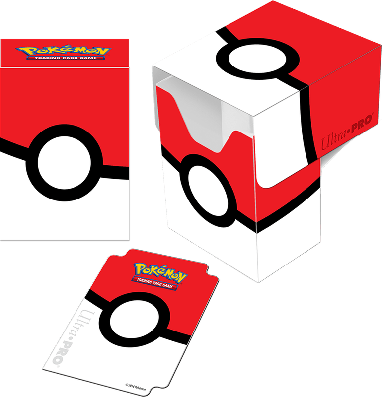 Ultra Pro Pokemon Poke Ball Full-View Deck Box (New) - Ultra Pro 150G