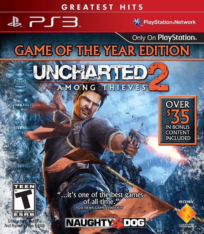 Uncharted 2: Among Thieves - Game of the Year Edition - Greatest Hits (NTSC/U)(PS3)(Pwned) - Sony