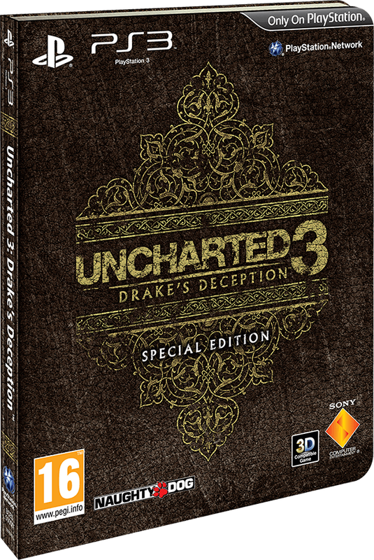 Uncharted 3: Drake's Deception - Special Edition (PS3)(Pwned) - Sony (SIE / SCE) 350G