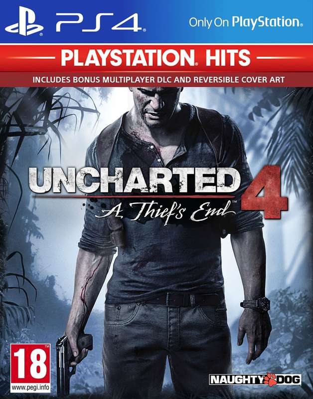 Uncharted 4: A Thief's End - Hits (PS4)(New) - Sony (SIE / SCE) 90G