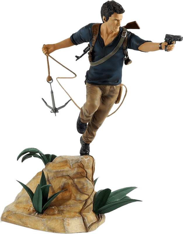 Uncharted 4: A Thief's End - Nathan Drake Statue (New) - Gaya Entertainment 2400G