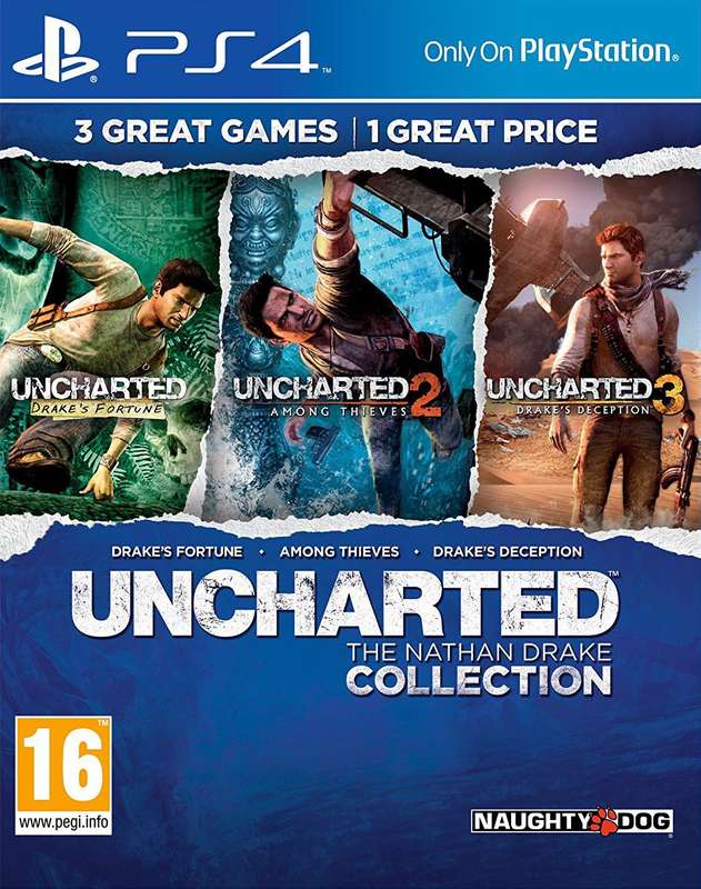 Uncharted: The Nathan Drake Collection (PS4)(Pwned) - Sony (SIE / SCE) 90G