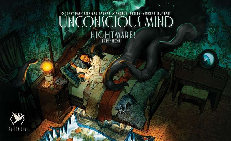 Unconscious Mind - Nightmares Expansion (New) - Lucky Duck Games 750G
