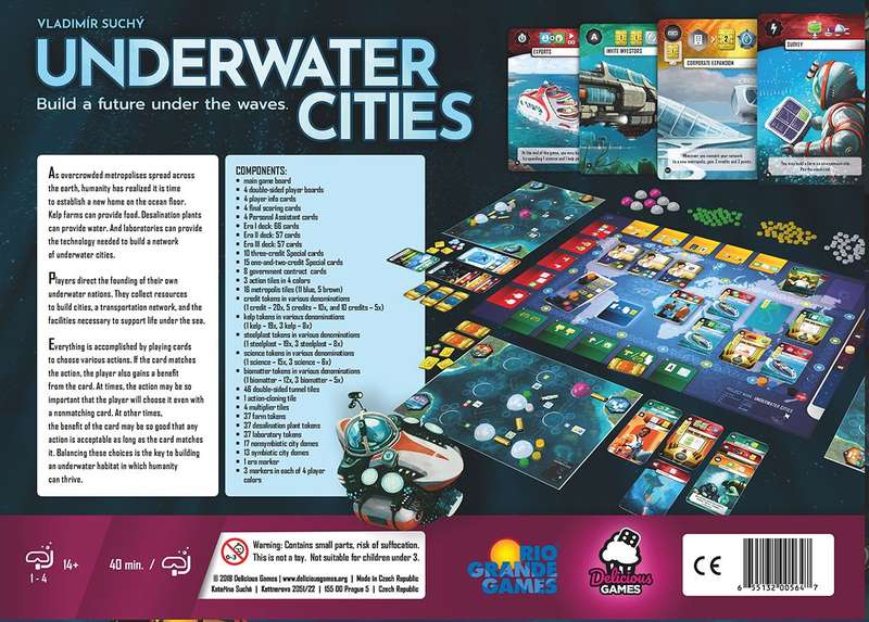 Underwater Cities (New) - Rio Grande Games 2500G