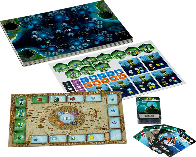Underwater Cities: New Discoveries Expansion (New) - Rio Grande Games 2500G