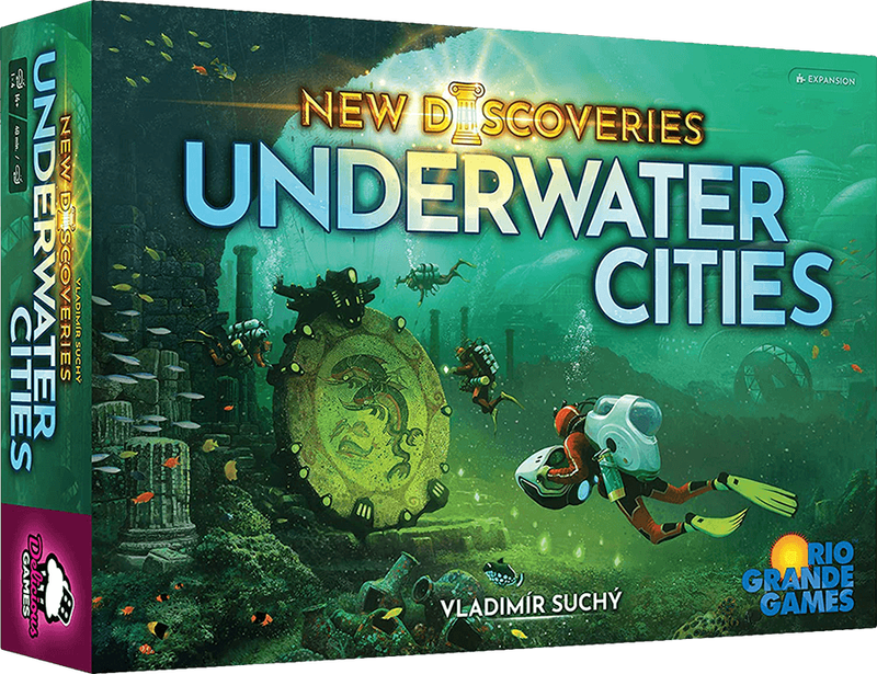 Underwater Cities: New Discoveries Expansion (New) - Rio Grande Games 2500G