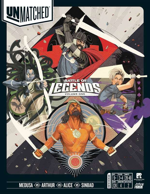 Unmatched - Battle of Legends Volume One (New) - Iello 1200G