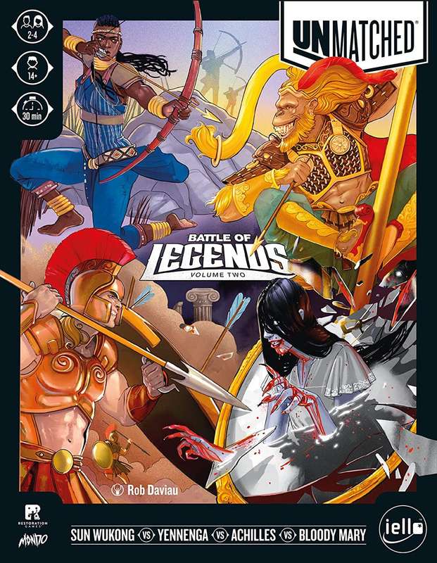 Unmatched - Battle of Legends Volume Two (New) - Iello 1200G