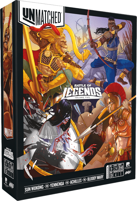 Unmatched - Battle of Legends Volume Two (New) - Iello 1200G