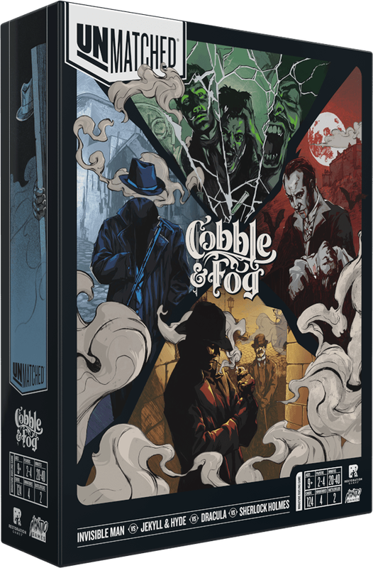 Unmatched - Cobble & Fog (New) - Iello 1200G