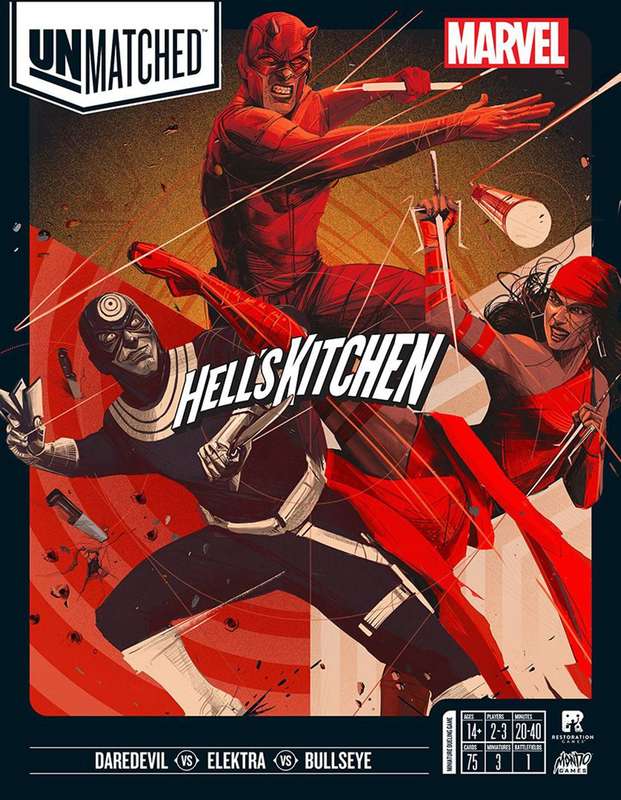 Unmatched - Hell's Kitchen (New) - Restoration Games 1200G