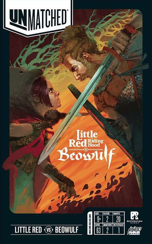 Unmatched - Little Red Riding Hood vs Beowulf (New) - Iello 800G
