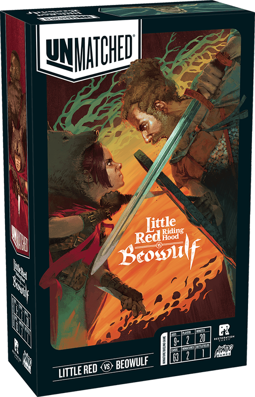 Unmatched - Little Red Riding Hood vs Beowulf (New) - Iello 800G