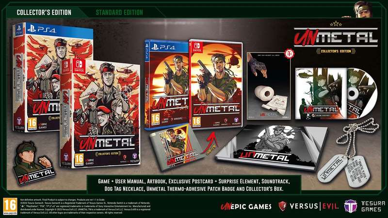 UnMetal - Collector's Edition (NS / Switch)(New) - Tesura Games 250G