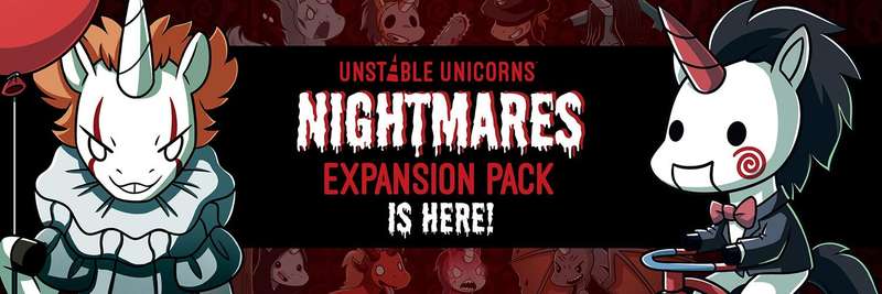 Unstable Unicorns: Nightmares Expansion Pack (New) - Unstable Games 150G