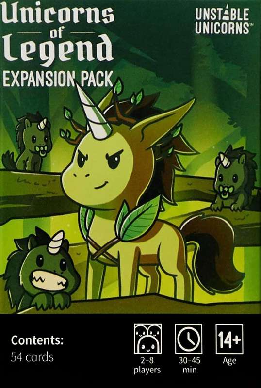 Unstable Unicorns: Unicorns of Legend Expansion Pack (New) - Unstable Games 150G