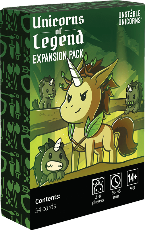 Unstable Unicorns: Unicorns of Legend Expansion Pack (New) - Unstable Games 150G