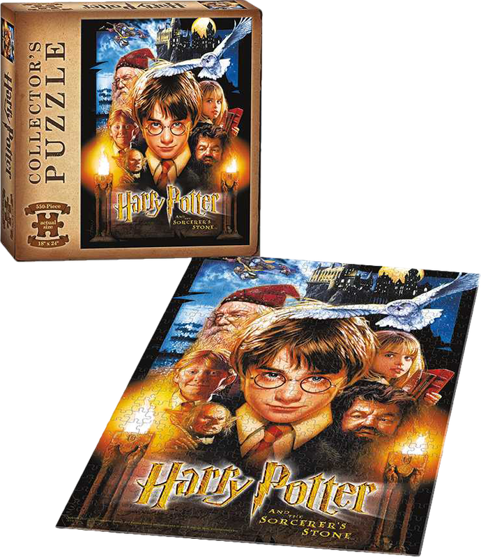Harry Potter and the Sorcerer's Stone - Collector's 550 Piece Puzzle (New) - USAopoly / The OP