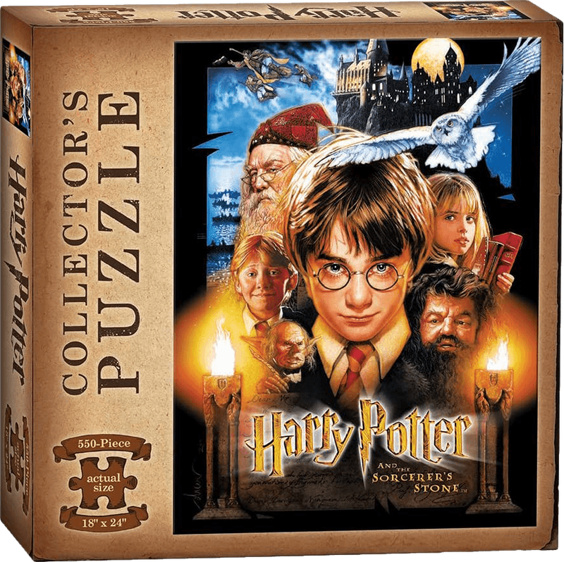 Harry Potter and the Sorcerer's Stone - Collector's 550 Piece Puzzle (New) - USAopoly / The OP