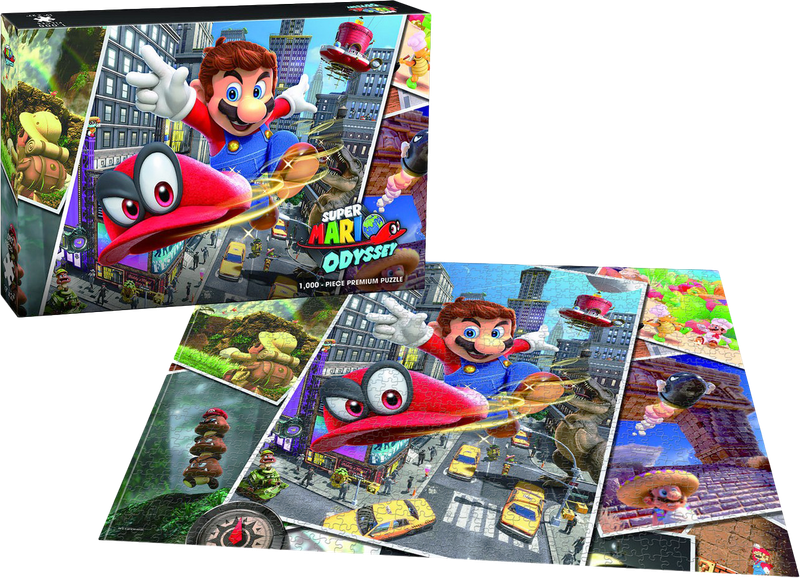 Super Mario Odyssey: Snapshots - 1000 Piece Puzzle (New) - USAopoly / The OP Games 1000G
