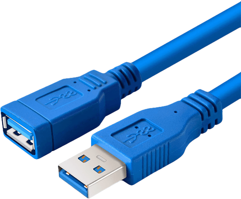 1.5m USB 3.0 Male to Female Extension Cable (new) - Various 50G