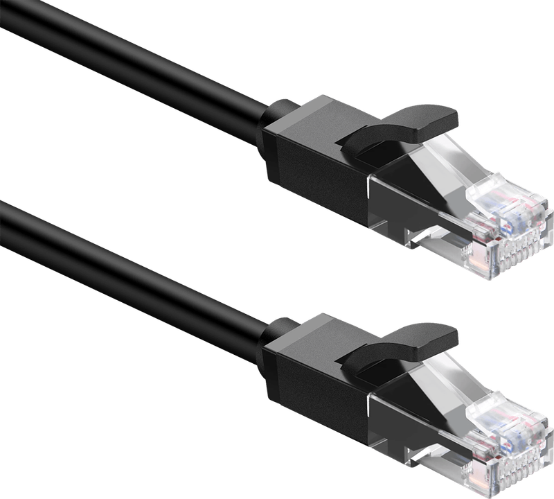 5m CAT 6E UTP Network / LAN Cable - Black (New) - Various 650G