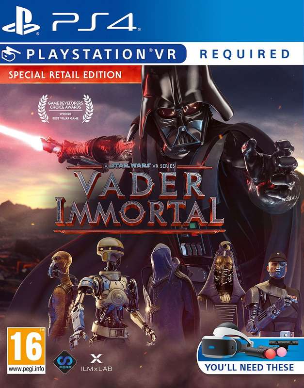 Vader Immortal: A Star Wars VR Series (VR)(PS4)(New) - Perp Games 90G
