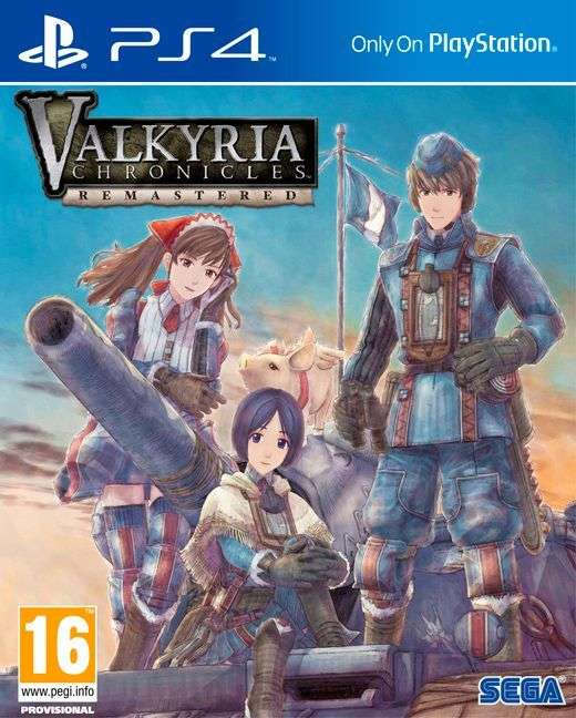 Valkyria Chronicles: Remastered - Europa Edition (PS4)(New) - SEGA 180G