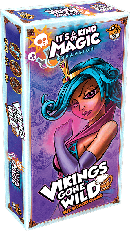 Vikings Gone Wild: It's a Kind of Magic Expansion (New) - Lucky Duck Games 600G