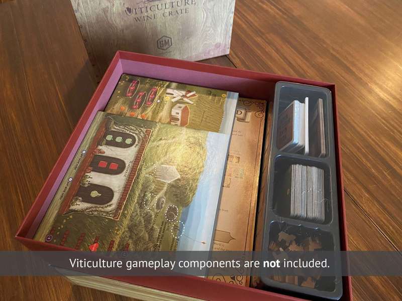 Viticulture - Wine Crate (New) - Stonemaier Games 3500G