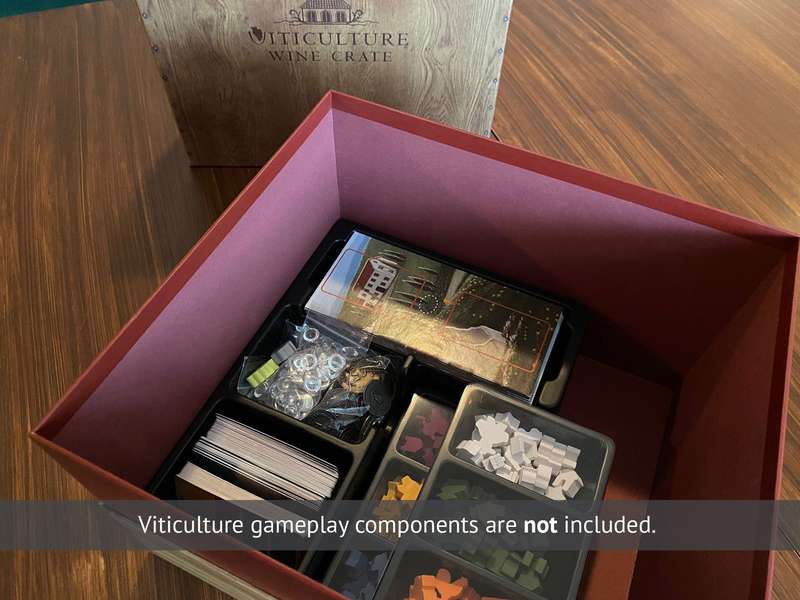 Viticulture - Wine Crate (New) - Stonemaier Games 3500G