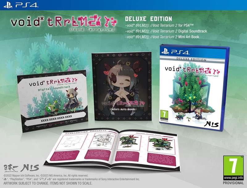Void* Trrlm2(); //Void Terrarium 2 - Deluxe Edition (PS4)(New) - NIS America / Europe 90G