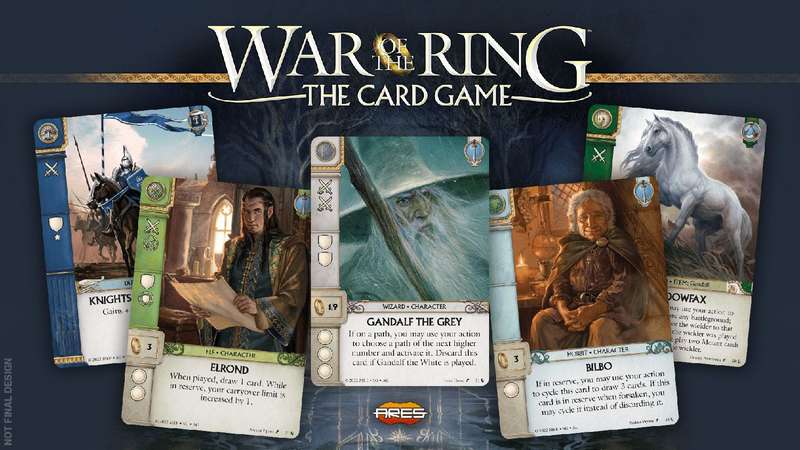 War of the Ring - The Card Game (New) - Ares Games 1600G