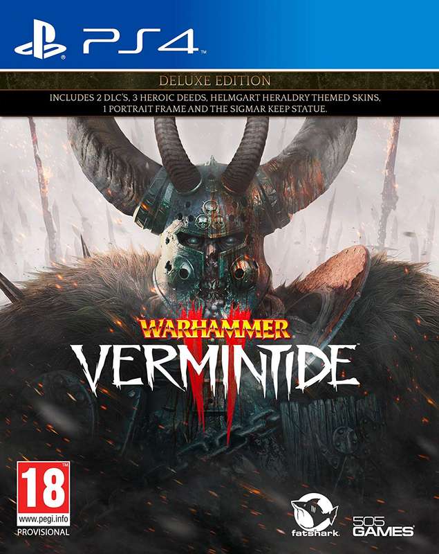 Warhammer: Vermintide 2 - Deluxe Edition (PS4)(New) - 505 Games 90G