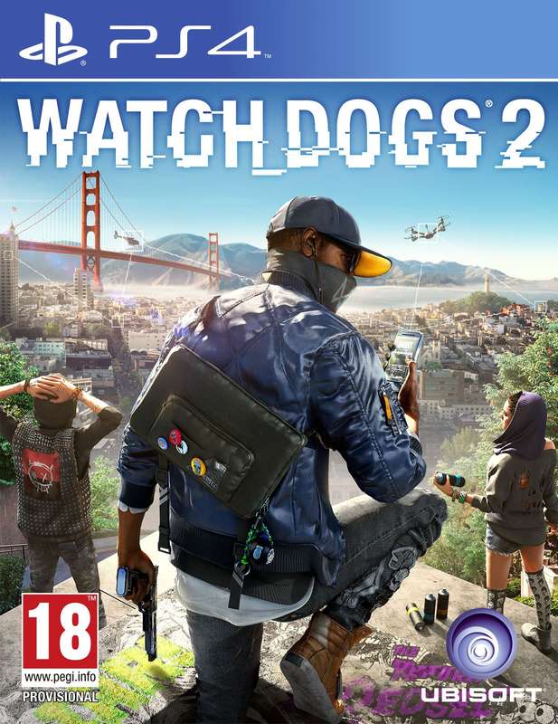 Watch_Dogs 2 (PS4)(New) - Ubisoft 90G