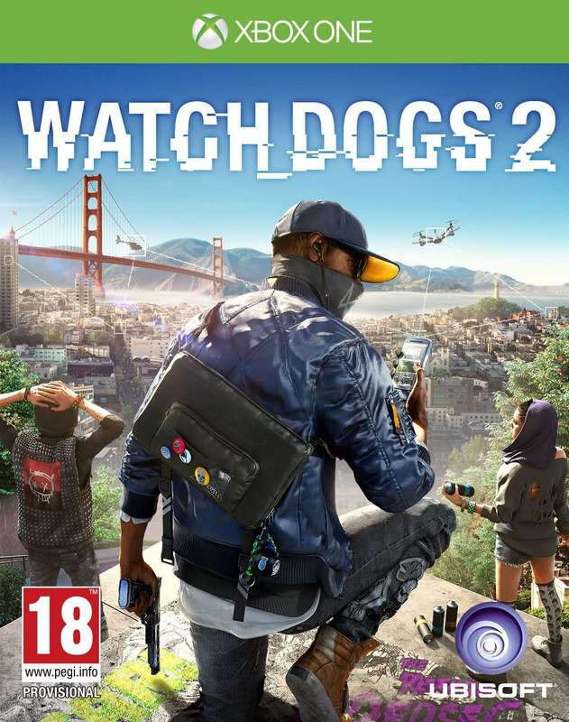 Watch_Dogs 2 (Xbox One)(New) - Ubisoft 120G