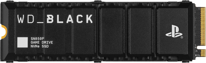 1TB WD_BLACK NVMe M.2 SSD with Heatsink - SN850P (PC / PS5)(New) - Western Digital 250G