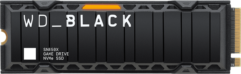 2TB WD_BLACK NVMe M.2 SSD with Heatsink - SN850X (PC / PS5)(New) - Western Digital 250G