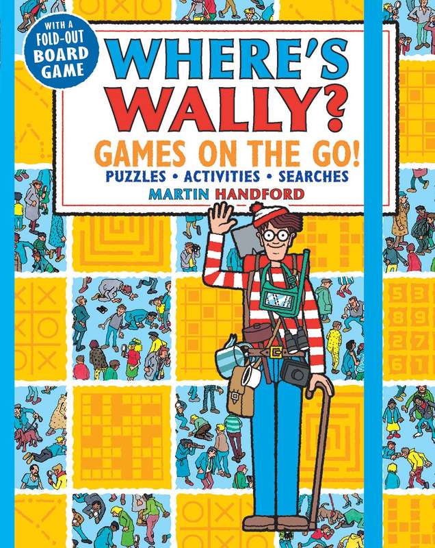 Where's Wally?: Games on the Go! - Flexiback (New) - Walker Books 200G