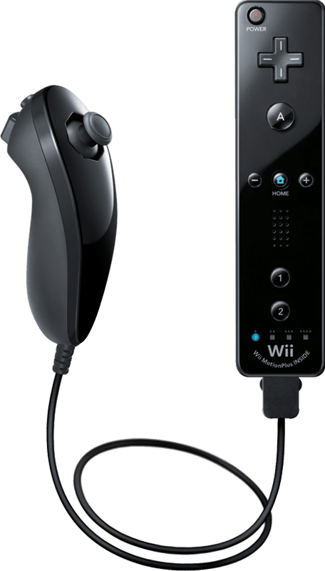 Nintendo Wii Console - Black with Motion Plus Controller (Wii)(Pwned) - Nintendo 1500G