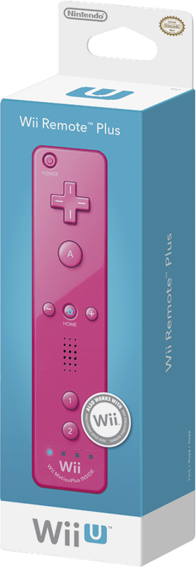Wii Remote Plus - Pink (Wii)(New) - Nintendo 350G