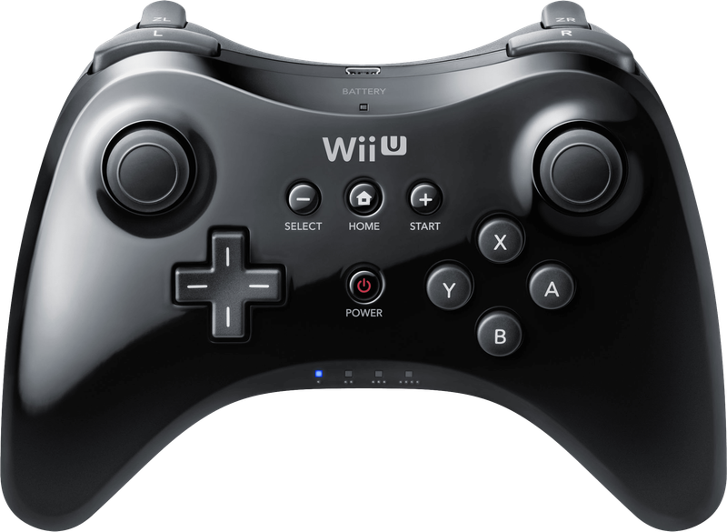 Nintendo Wii U Pro Controller - Black (Wii U)(Pwned) - Nintendo 700G