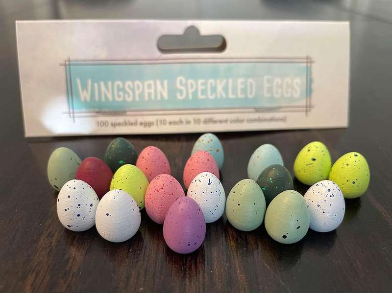 Wingspan - 100 Speckled Eggs (New) - Stonemaier Games 300G