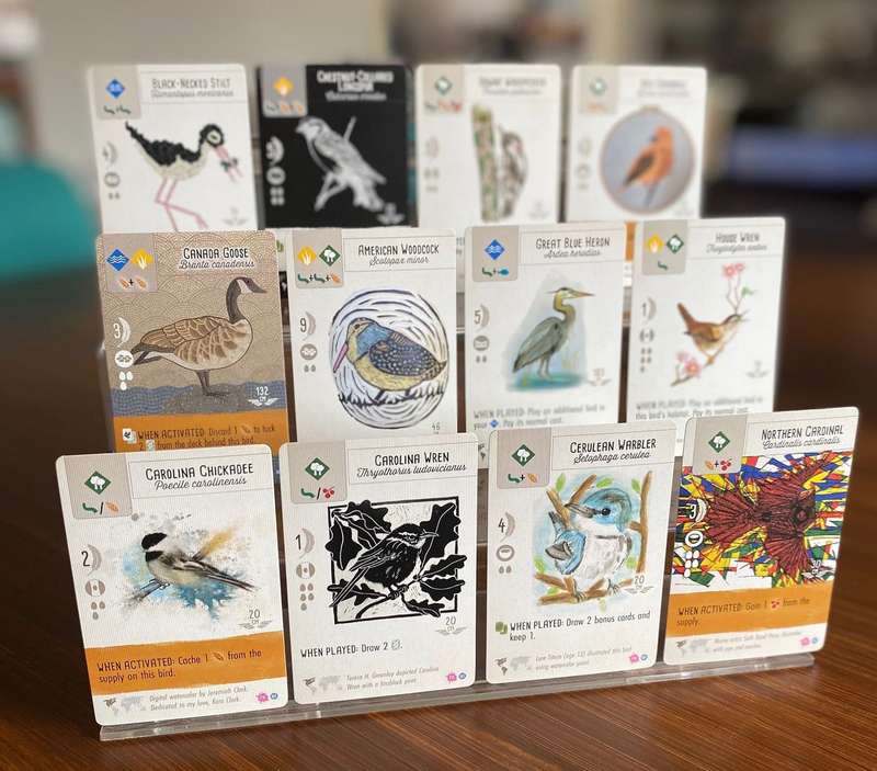 Wingspan - Fan Art Pack (New) - Stonemaier Games 1000G