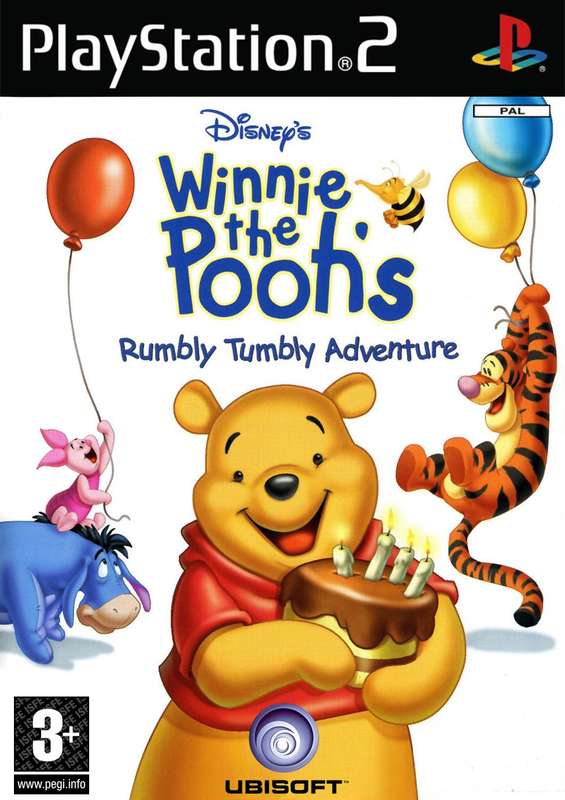 Winnie the Pooh's: Rumbly Tumbly Adventure (PS2)(Pwned) - Ubisoft 130G