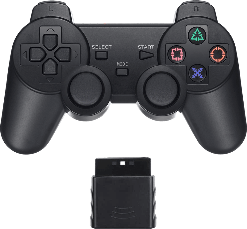 Wireless Controller - Generic Black (PS1 / PS2)(New) - Various 200G