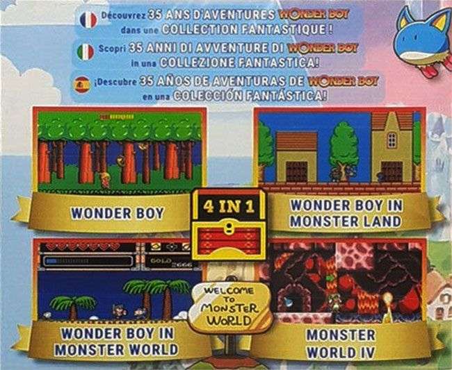 Wonder Boy Collection (PS4)(New) - ININ Games 90G