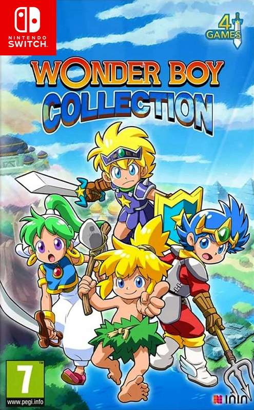 Wonder Boy Collection (NS / Switch)(New) - ININ Games 100G