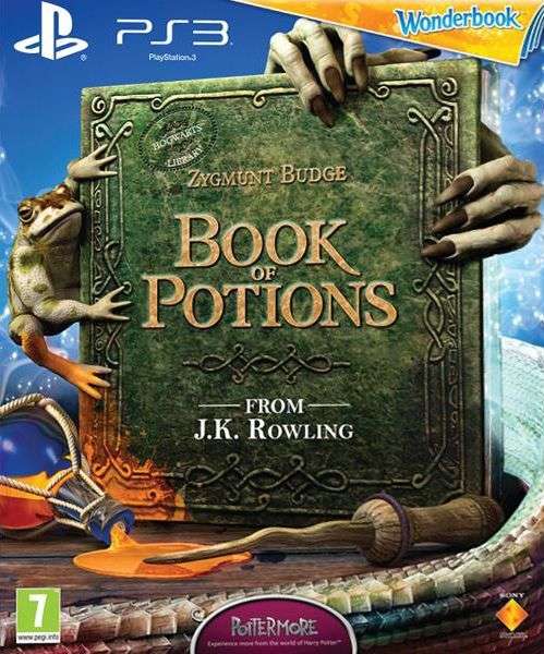 Wonderbook: Book of Potions (Move)(PS3)(New) - Sony (SIE / SCE) 850G