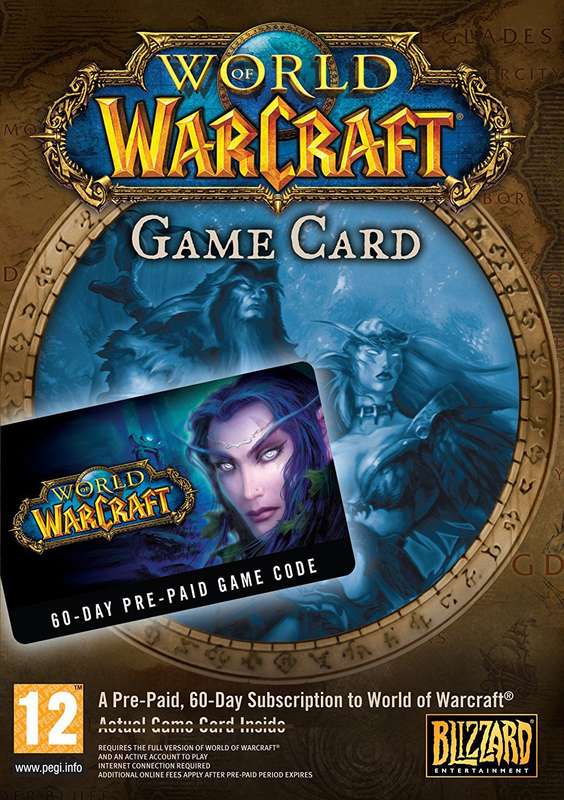World of Warcraft - 60 Day EU Game Time Voucher [Digital Code](PC) - Blizzard Entertainment
